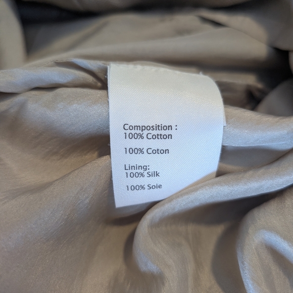 Phillip Lim 3.1 Gold Cotton Canvas Dress - Picture 4 of 5